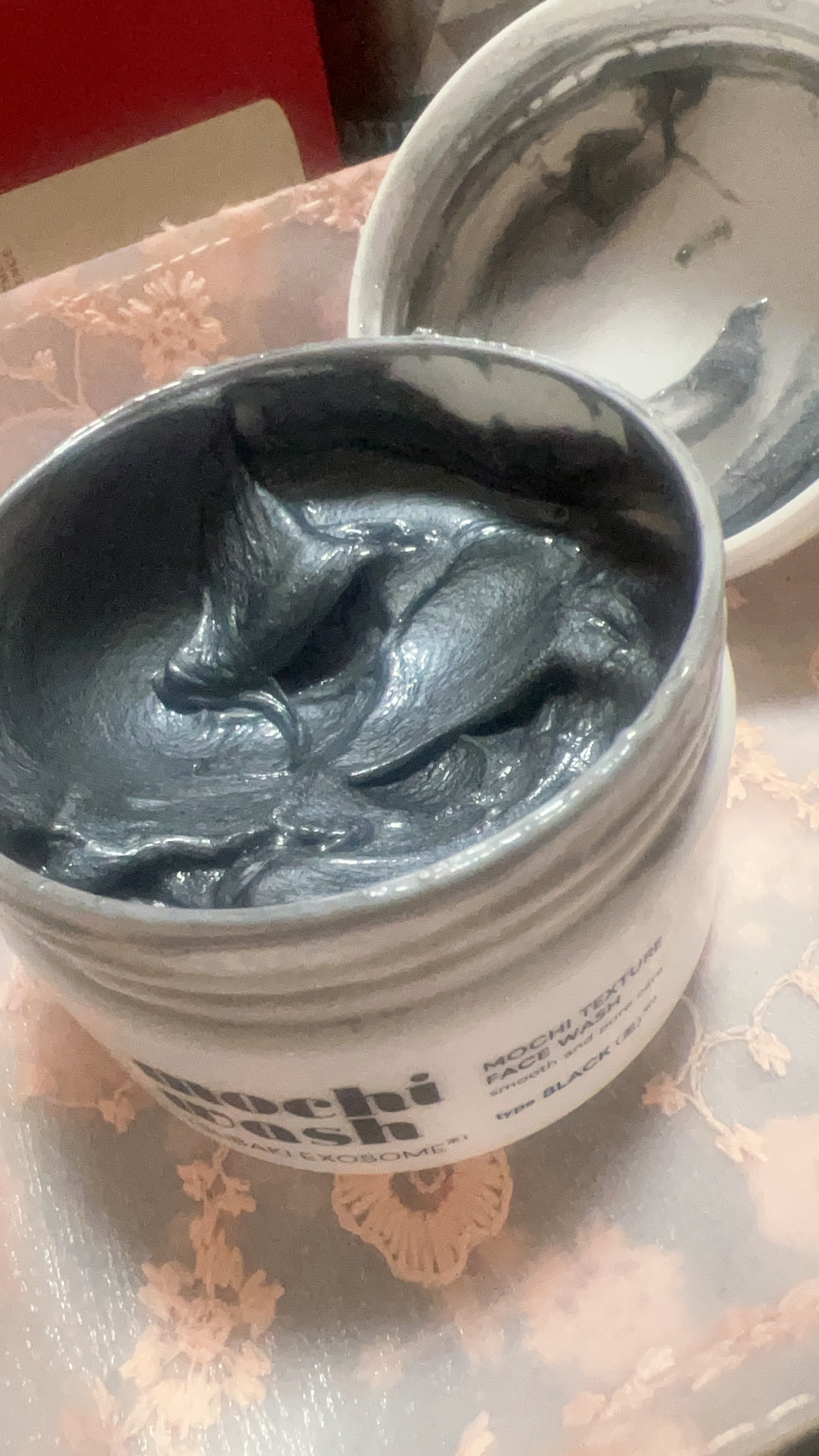 もっち洗顔 ブラック/hardies/泡洗顔を使ったクチコミ（3枚目）