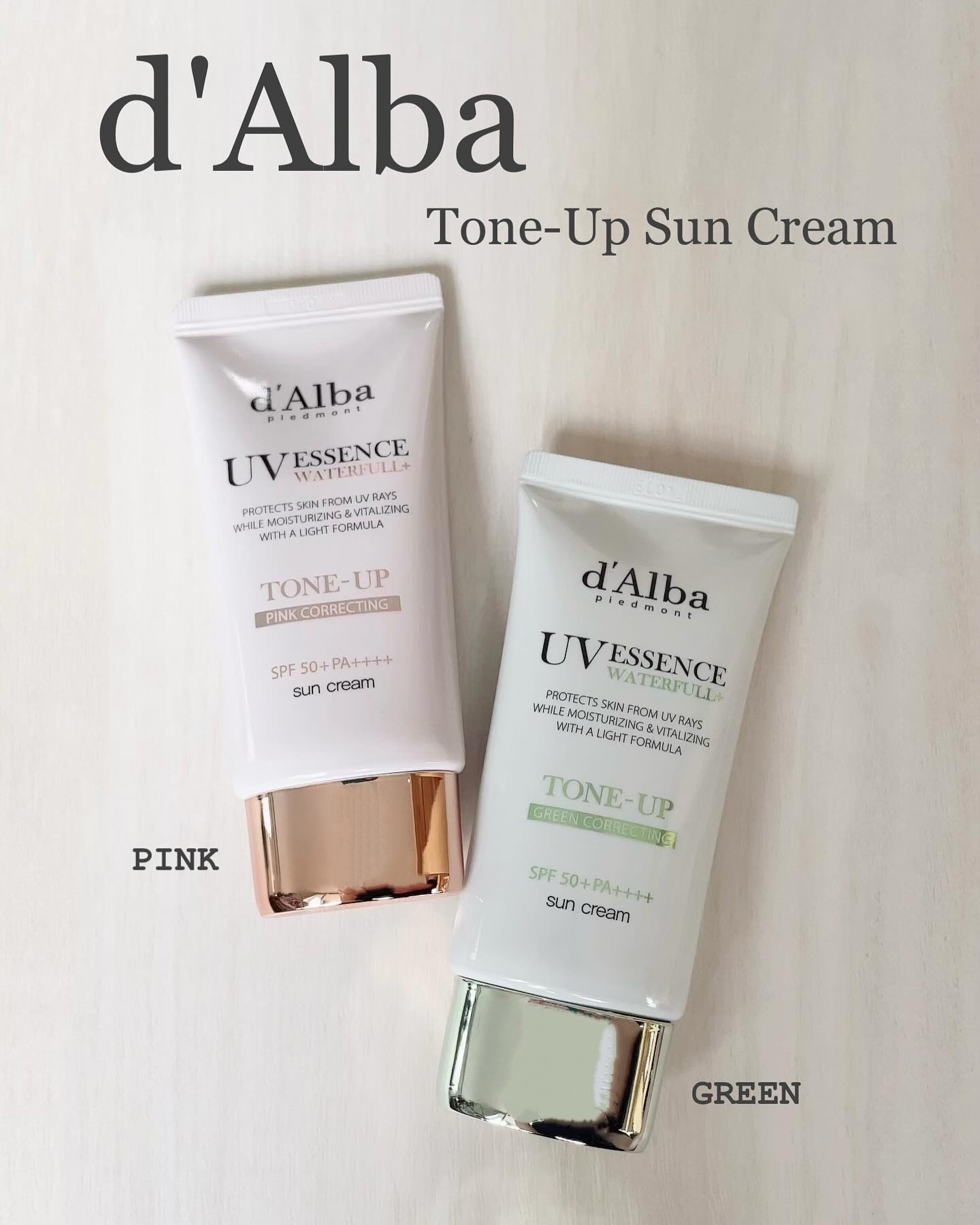 ウォータフルトーンアップサンクリーム/ダルバ/日焼け止めクリームを使ったクチコミ（1枚目）