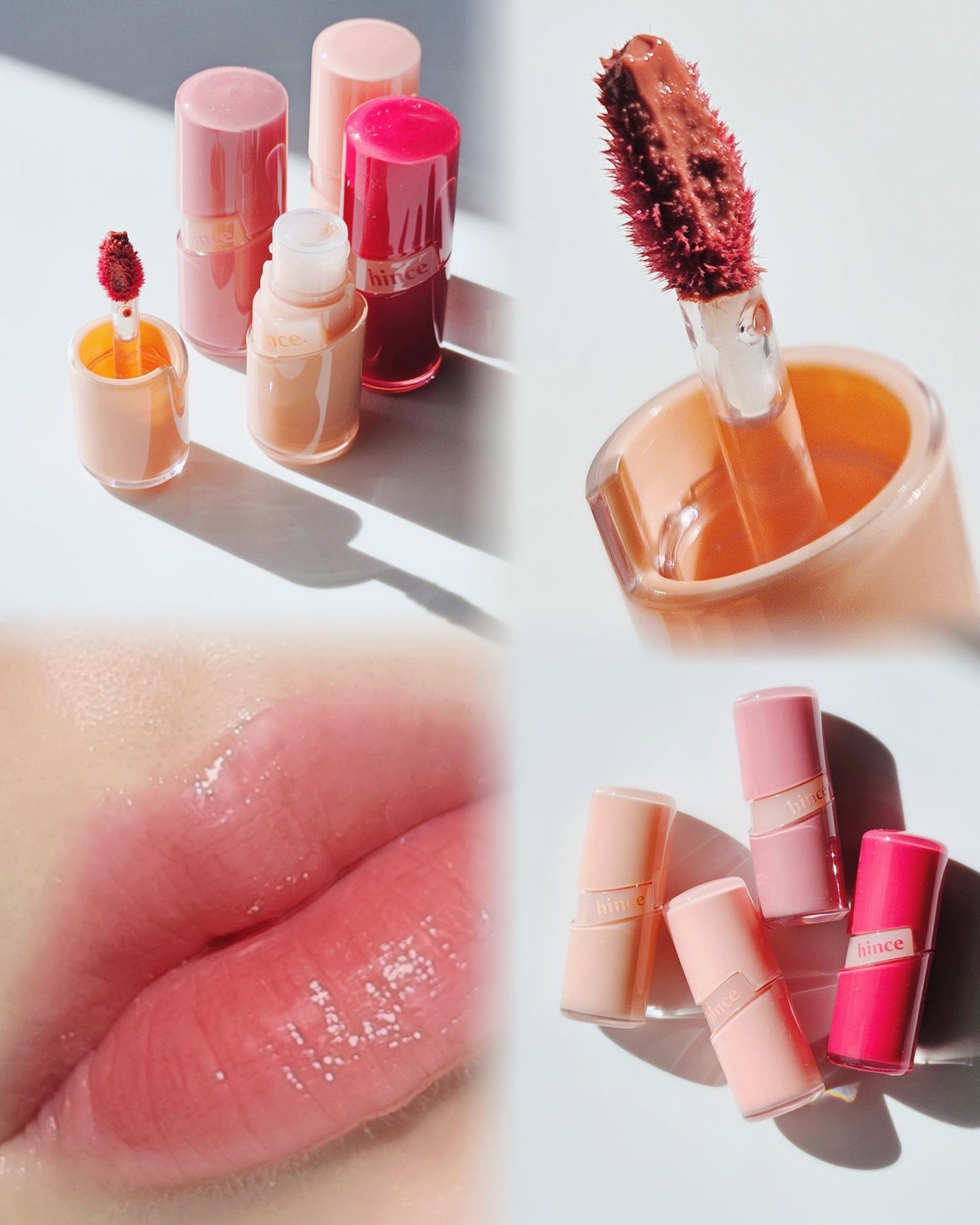 ロウグロウジェルティント/hince/リップティントを使ったクチコミ(4枚目)