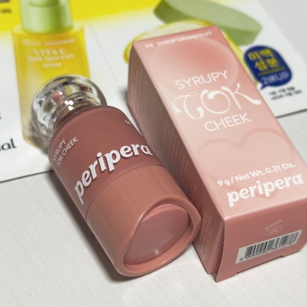 シロッピー トック チーク/PERIPERA/リキッドチークを使ったクチコミ(1枚目)