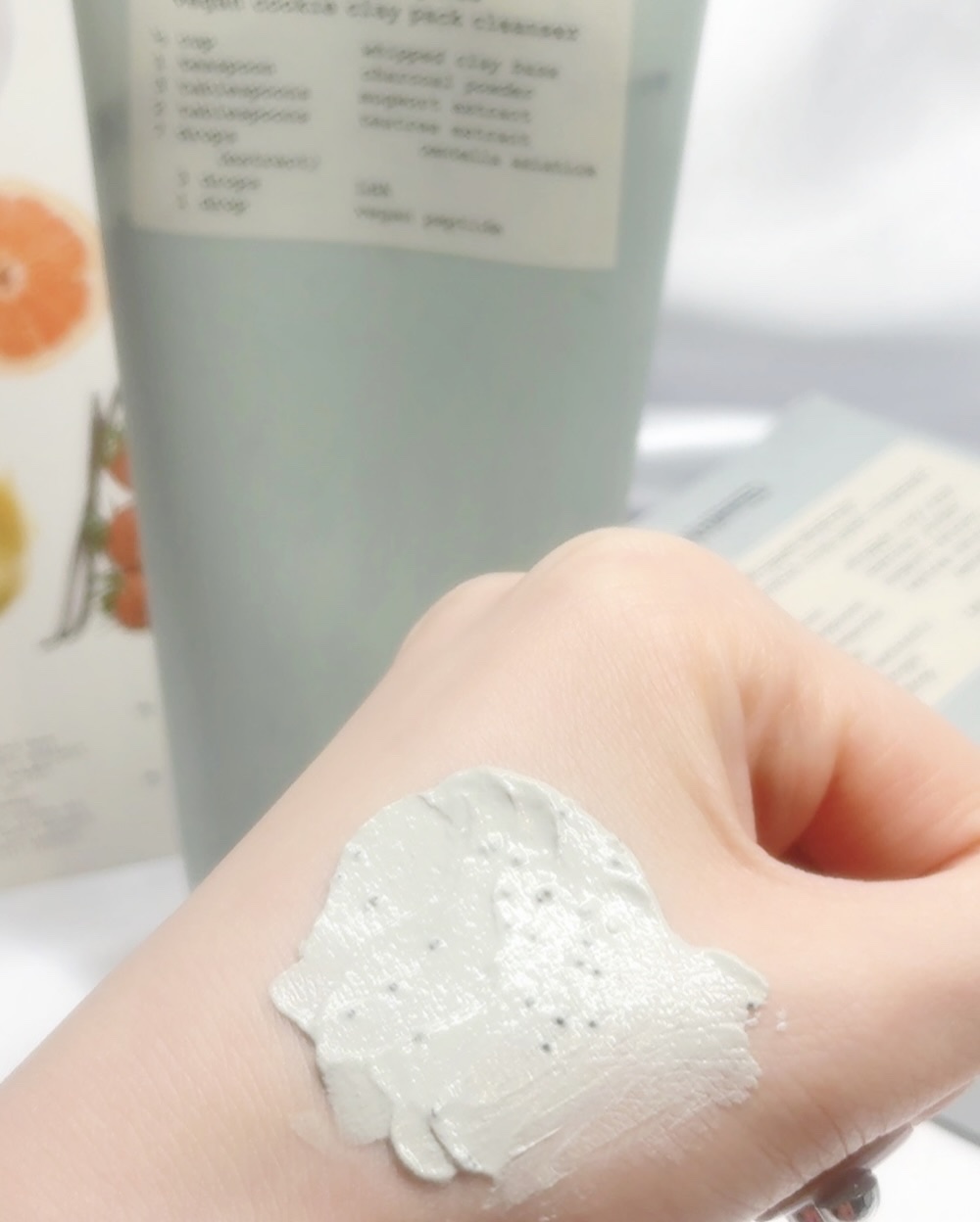 ヴィーガンパッククレンザーチューブ/WHIPPED/洗顔フォームを使ったクチコミ（3枚目）