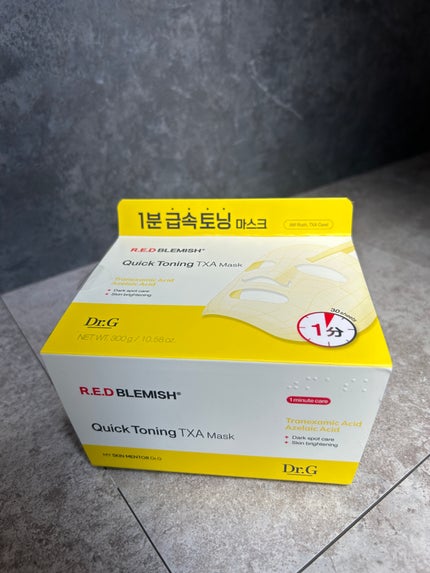 レッドブレミッシュ クイックトーニングTXAマスク/Dr.G/シートマスク・パックを使ったクチコミ(5枚目)