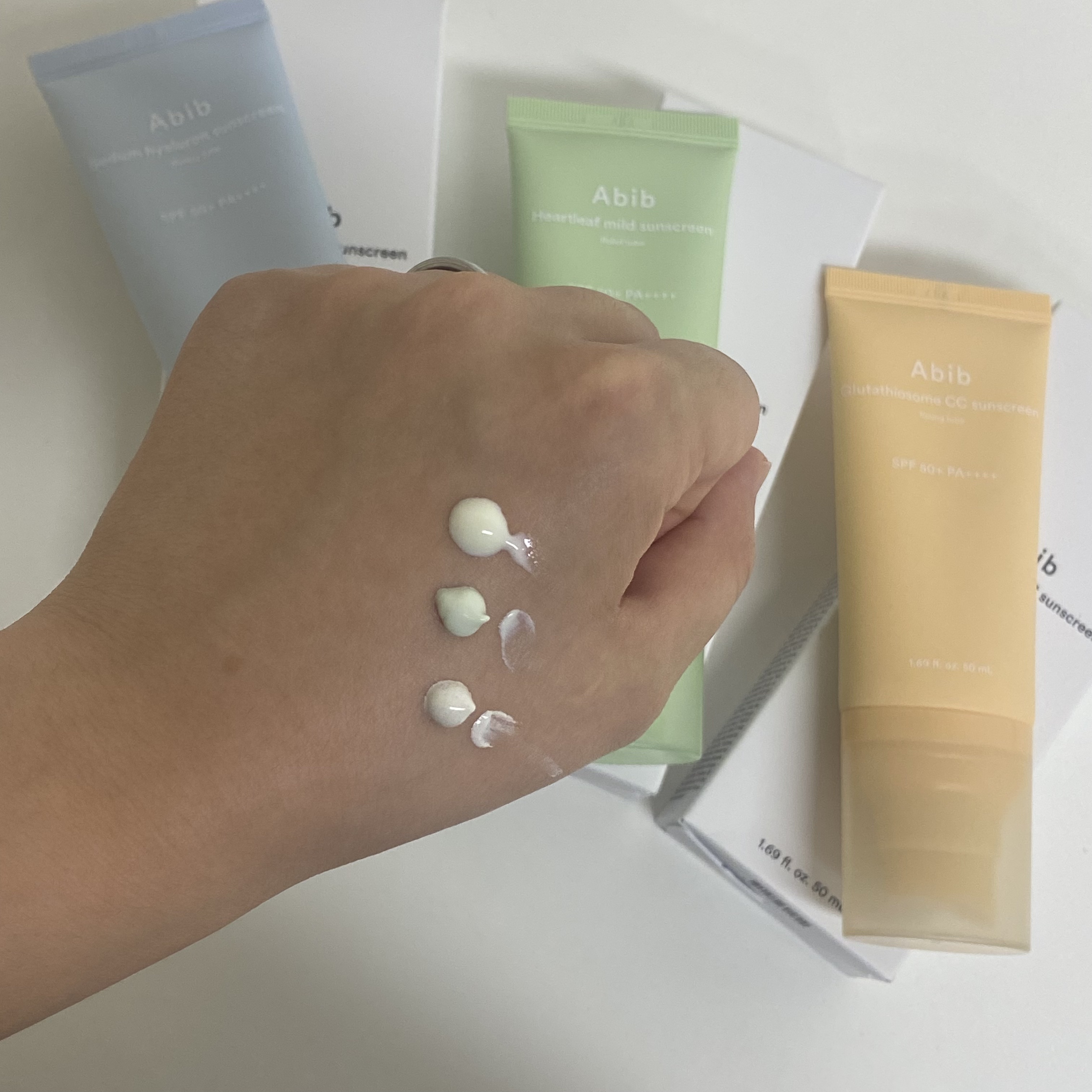 グルタチオンソームCCサンクリームトーニングチューブ/Abib /CCクリームを使ったクチコミ（2枚目）