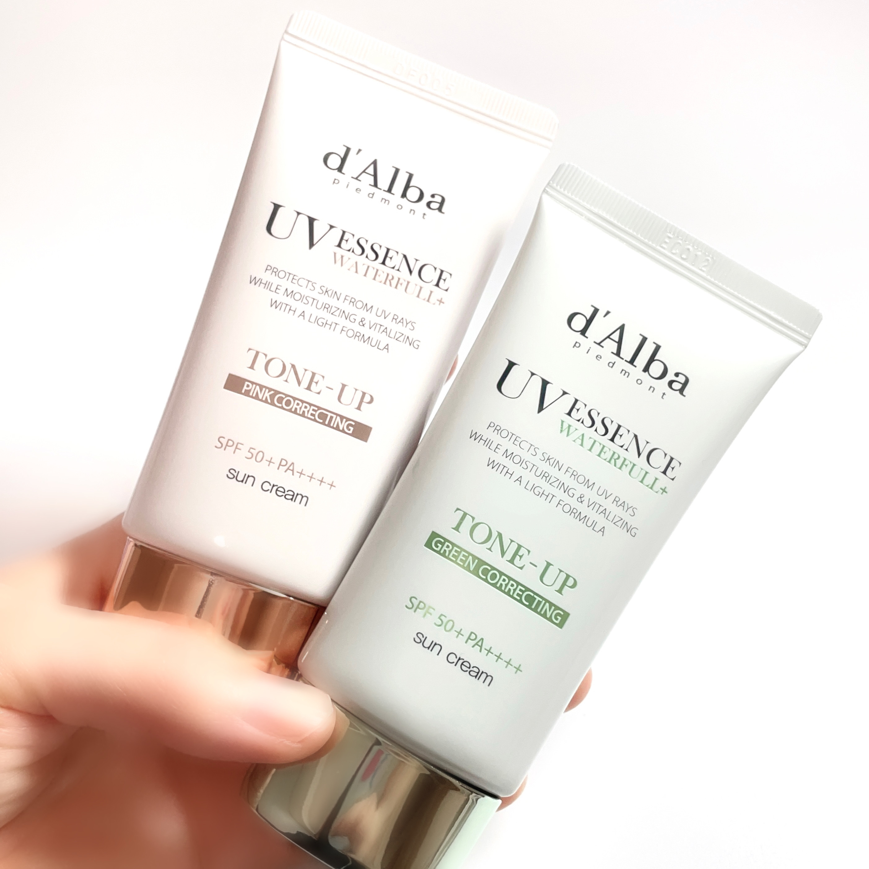 ウォータフルトーンアップサンクリーム/ダルバ/日焼け止めクリームを使ったクチコミ（1枚目）