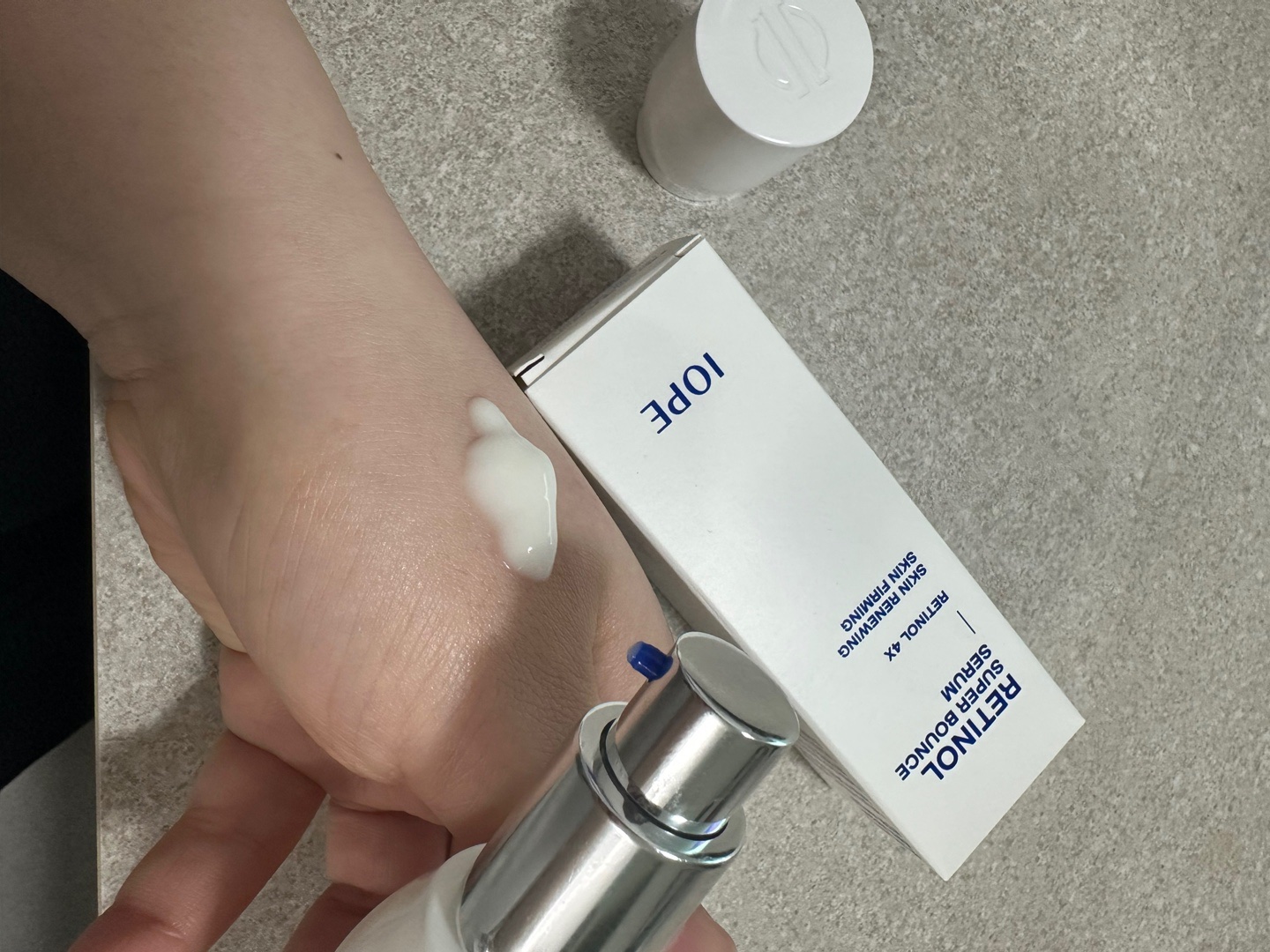 レチノール スーパーバウンス セラム/IOPE/美容液を使ったクチコミ（2枚目）