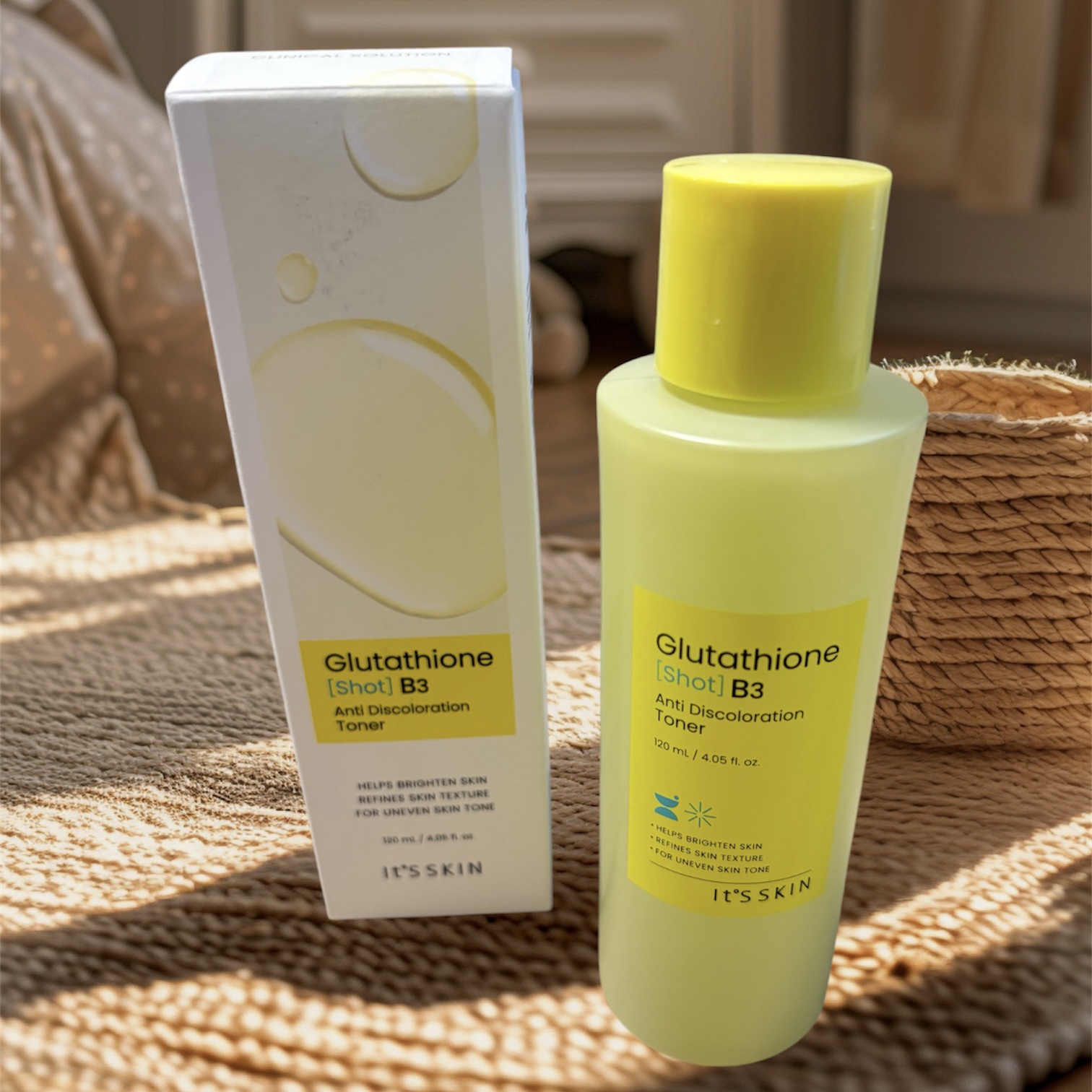 グルタチオンショットB3クリアトーントナー/It's skin/化粧水を使ったクチコミ（1枚目）