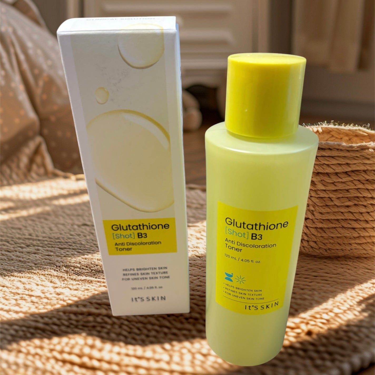 グルタチオンショットB3クリアトーントナー/It's skin/化粧水を使ったクチコミ(1枚目)