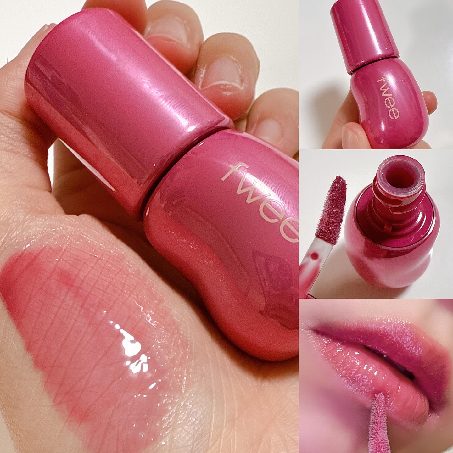 リップアンドチーク ブラーリープリンポット/fwee/口紅を使ったクチコミ（3枚目）