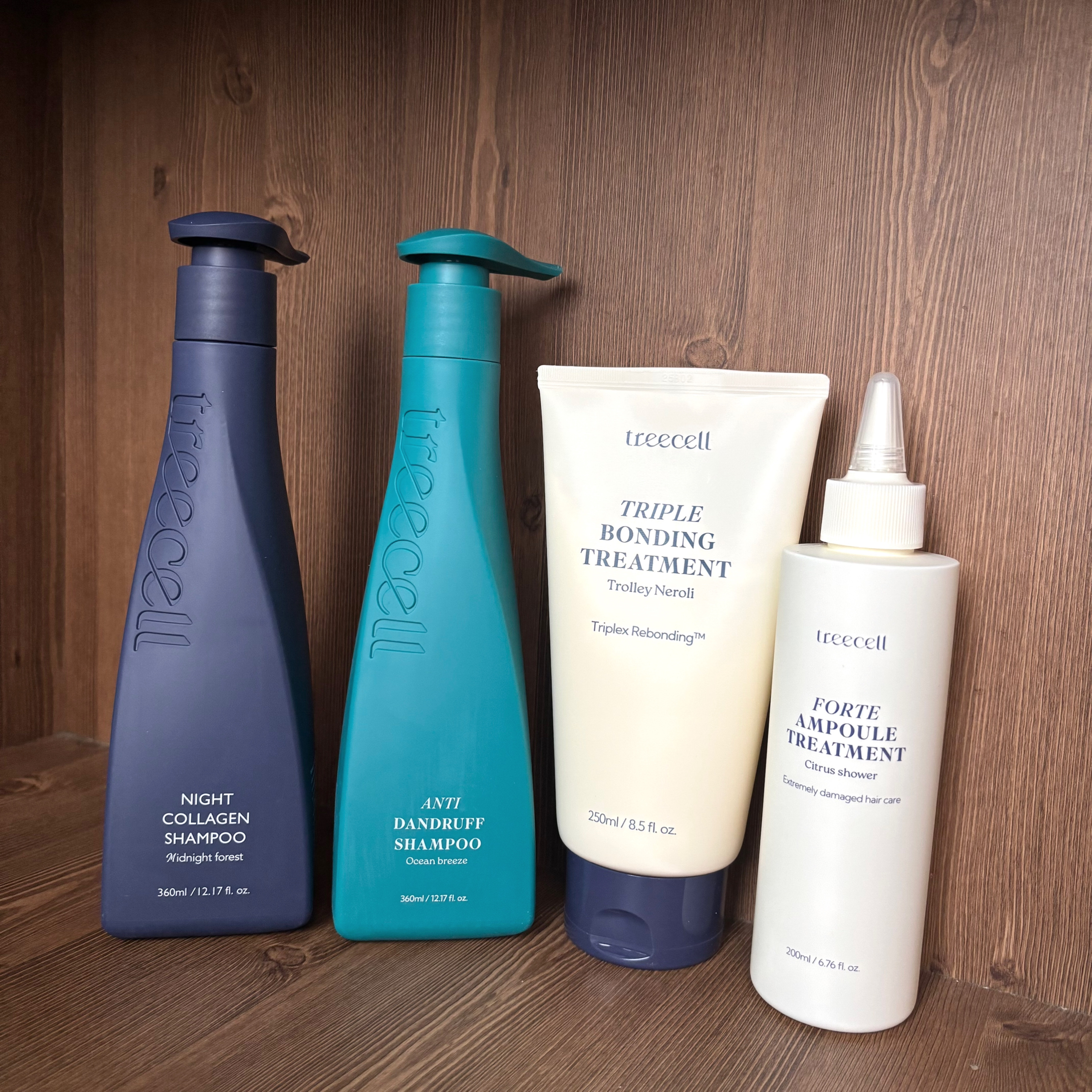 ナイトコラーゲンシャンプーミッドナイトフォレスト/treecell/市販シャンプーを使ったクチコミ（1枚目）