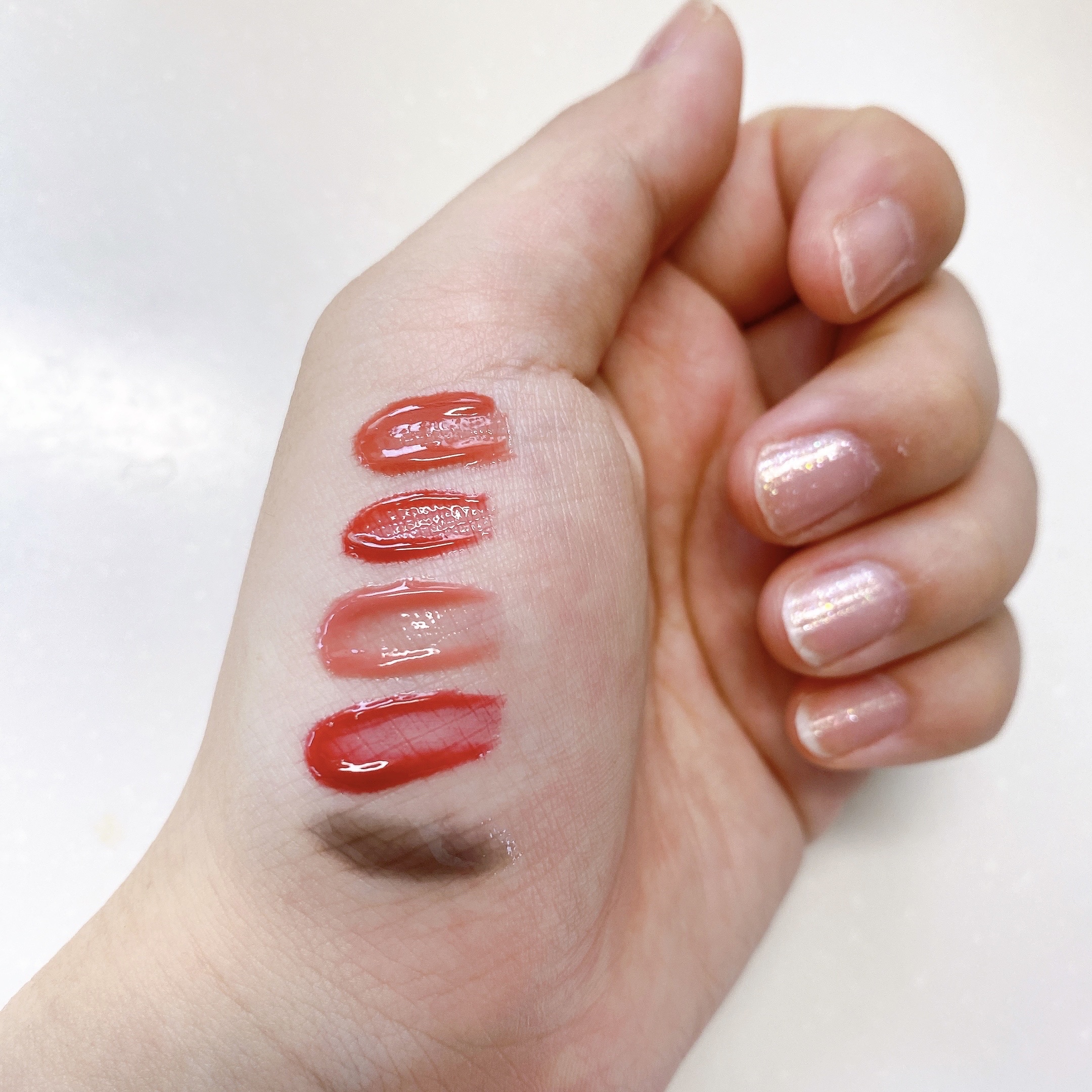 SPICY PINK パウティミラーティント/Uhue/リップティントを使ったクチコミ（2枚目）