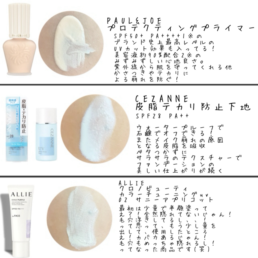 皮脂テカリ防止下地/CEZANNE/化粧下地を使ったクチコミ（3枚目）