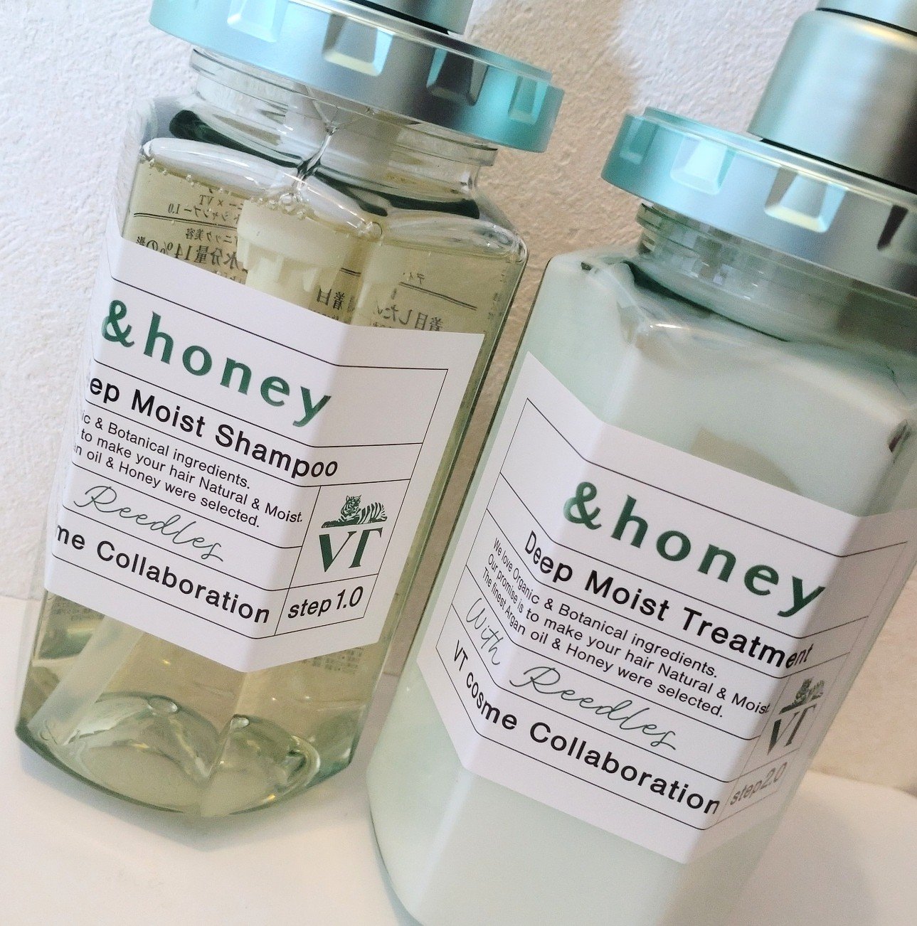 アンドハニー × VT ディープモイスト 限定ペアセット/&honey/市販シャンプーを使ったクチコミ（2枚目）