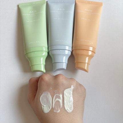 水分草ヒアルロンサンクリームウォータリーチューブ/Abib /日焼け止めクリームを使ったクチコミ(3枚目)