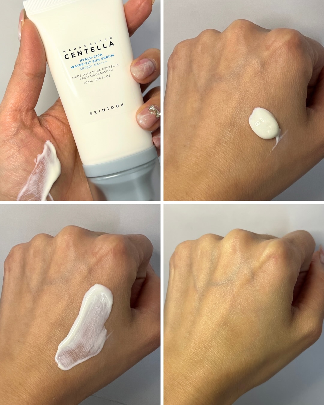 ヒアルーシカ ウォーターフィット サンセラム/SKIN1004/日焼け止めローションを使ったクチコミ（3枚目）