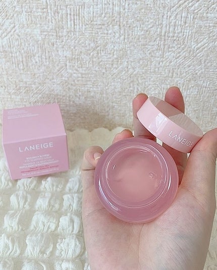 バウンシーアイスリーピングマスク/LANEIGE/アイケア・アイクリームを使ったクチコミ(5枚目)