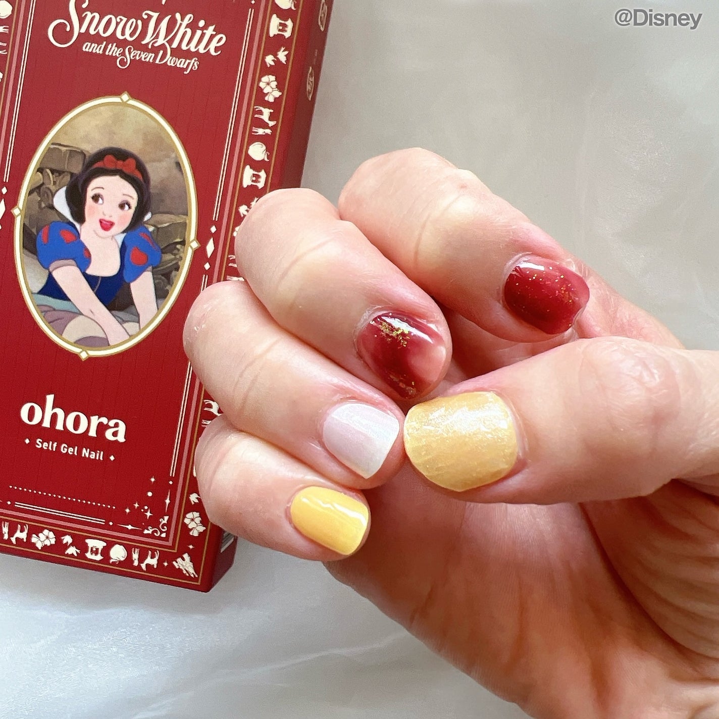 ハンド&ペディキュアセット Disney collection/ohora/ネイルシールを使ったクチコミ(2枚目)