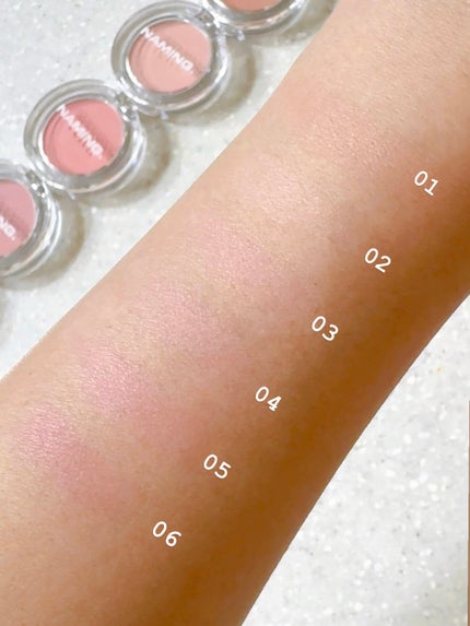 ネーミング フラッフィーパウダーブラッシュ/NAMING./パウダーチークを使ったクチコミ(4枚目)