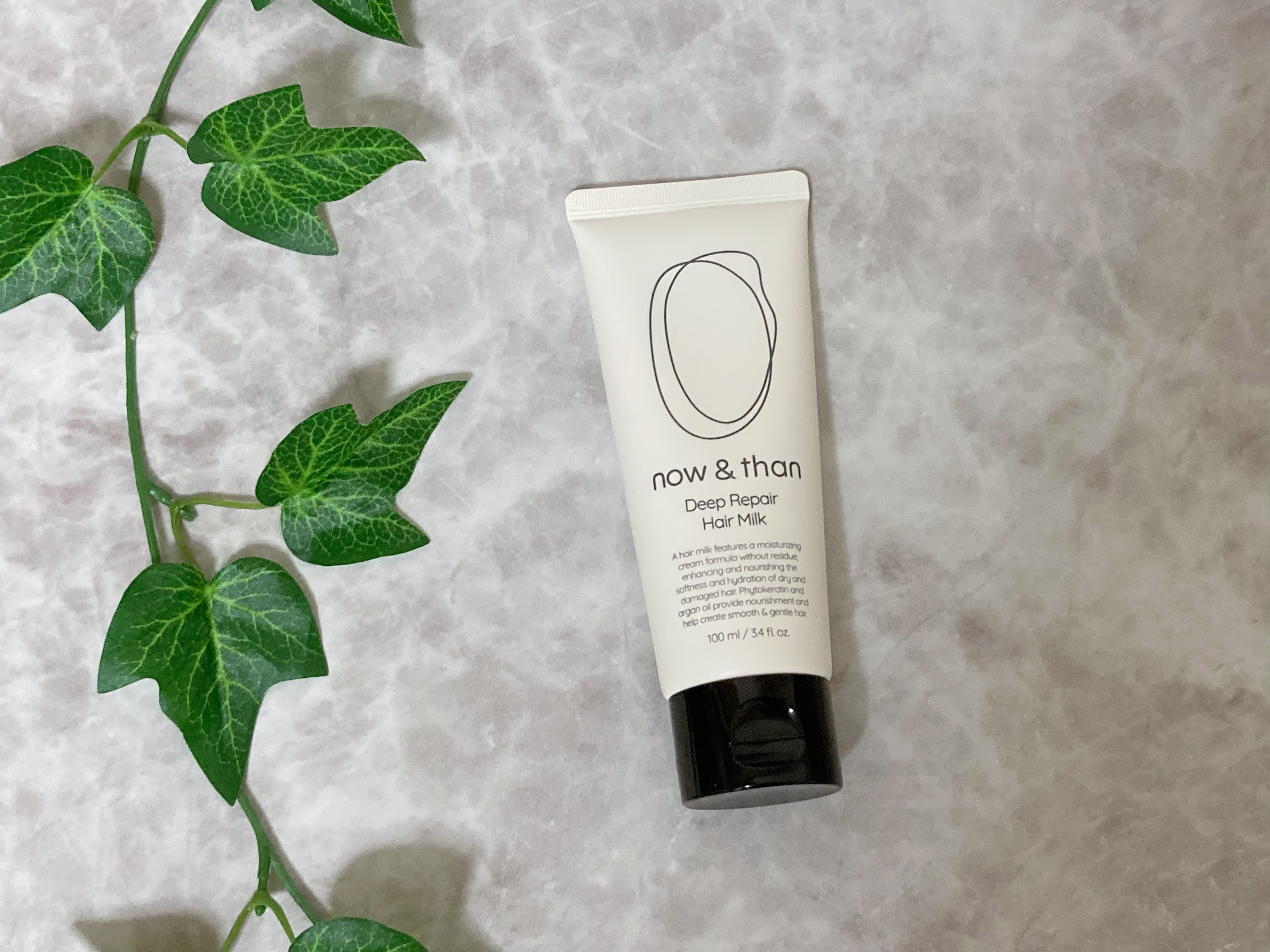 ディープリペアヘアミルク/now & than（ナウアンドダン）/ヘアミルクを使ったクチコミ（1枚目）