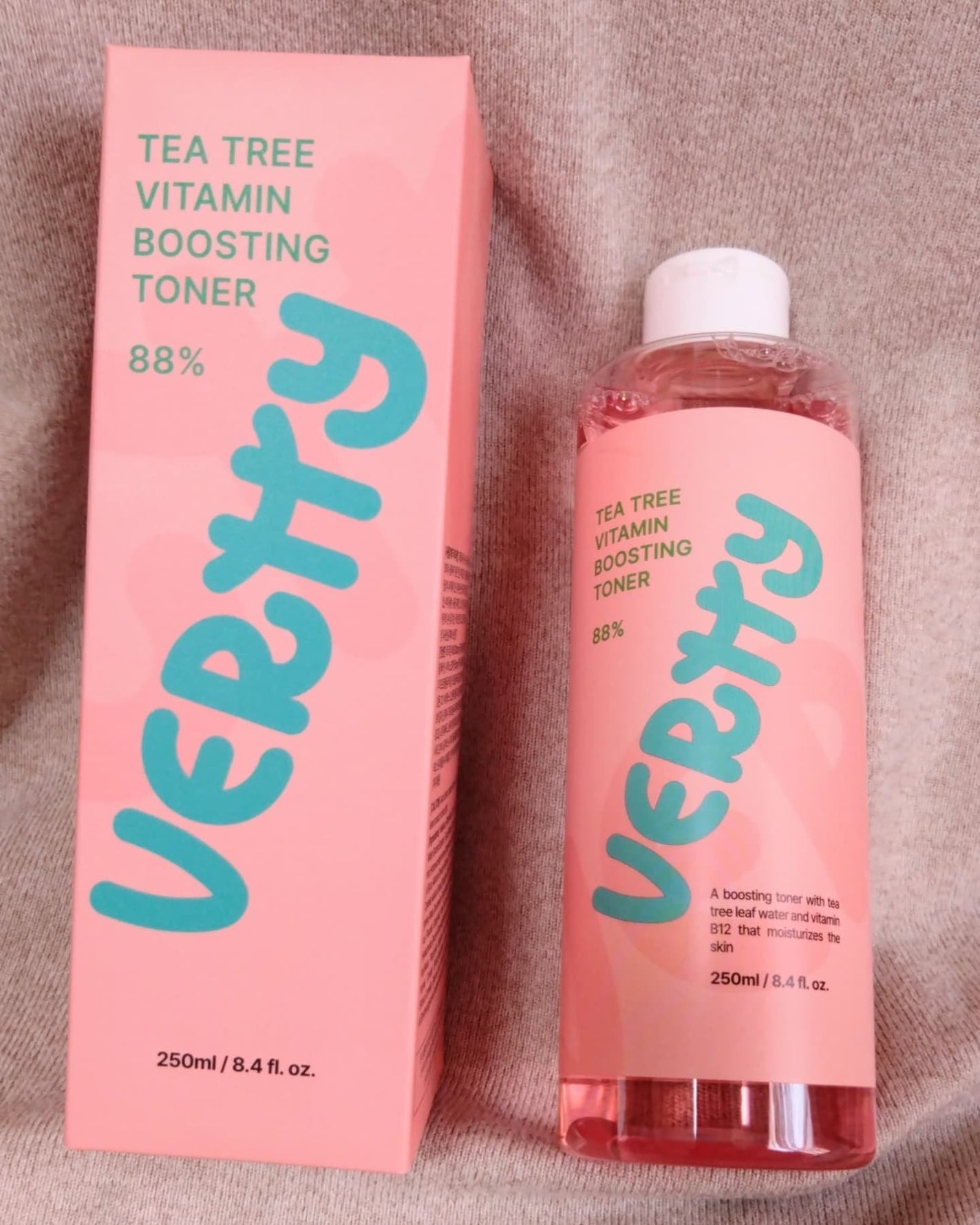 ティーツリー88%ビタミンブースティングトナー/Vertty/化粧水を使ったクチコミ(1枚目)