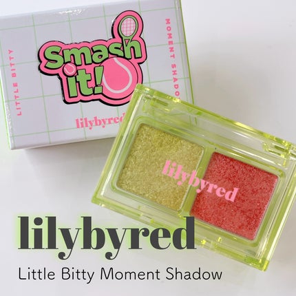 Little Bitty Moment Shadow/lilybyred/アイシャドウパレットを使ったクチコミ(1枚目)