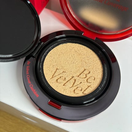 ビーベルベット カバークッション/espoir/クッションファンデーションを使ったクチコミ(2枚目)