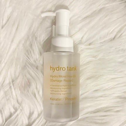 ダメージリペア ハイドロモイスト ヘアオイル 〈さらさらライトタイプ〉/hydrotank/ヘアオイルを使ったクチコミ(1枚目)
