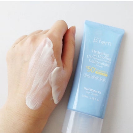 ヒアル ウォーターフィットサンクリーム/make prem/日焼け止めクリームを使ったクチコミ(4枚目)