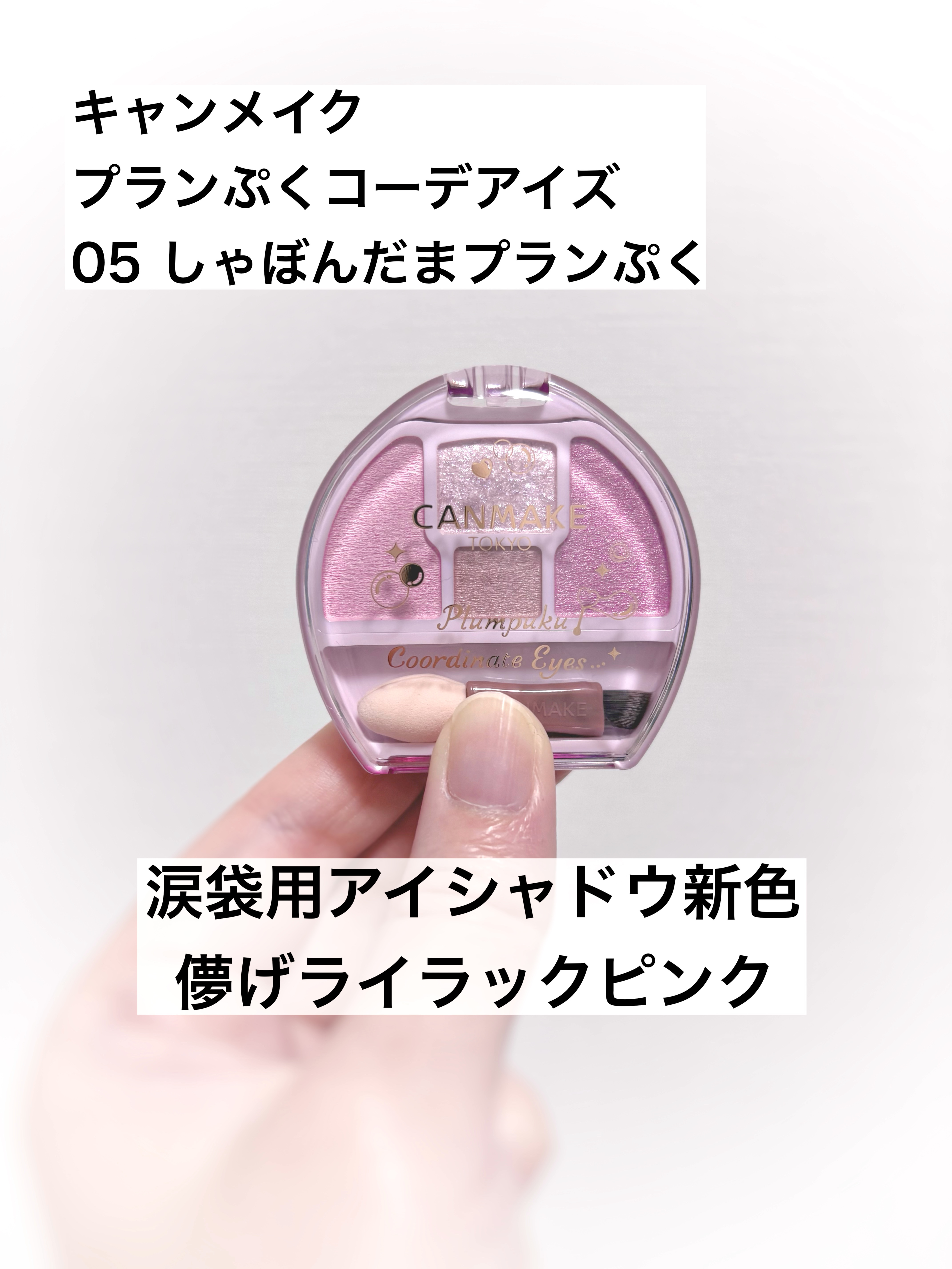プランぷくコーデアイズ/キャンメイク/パウダーアイシャドウを使ったクチコミ（1枚目）