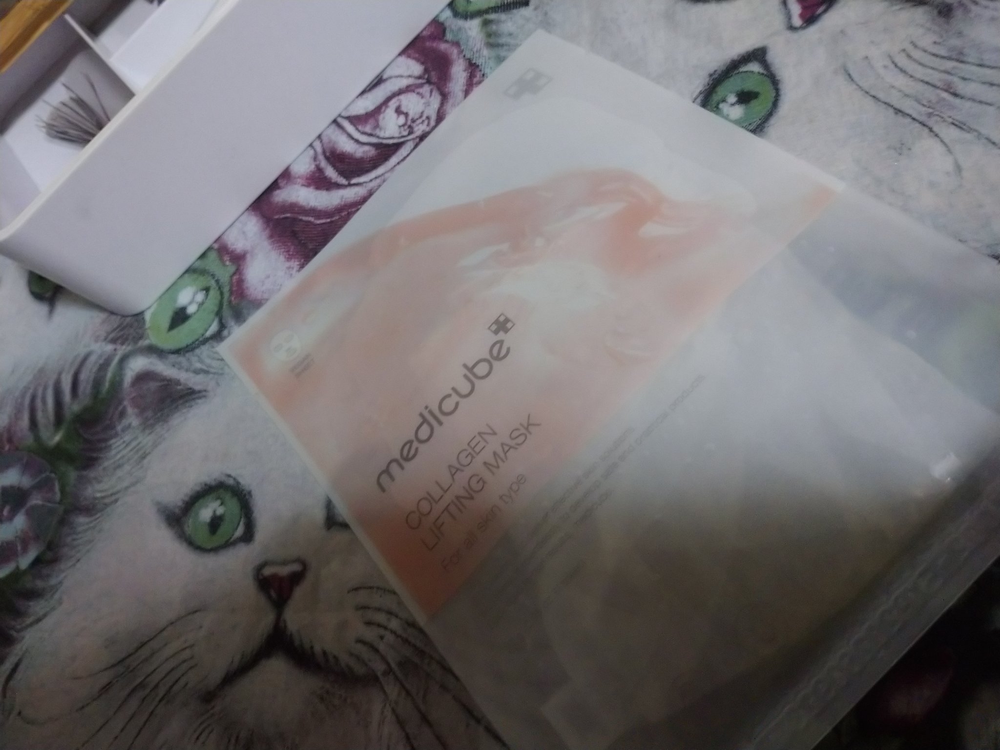 もち肌コラーゲンリフティングマスク/MEDICUBE/シートマスク・パックを使ったクチコミ（1枚目）