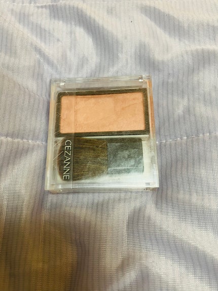 チークブラッシュ/CEZANNE/パウダーチークを使ったクチコミ(1枚目)