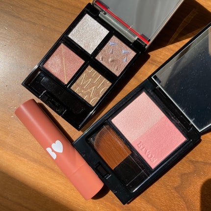 ミネラルプレストチーク/エトヴォス/パウダーチークを使ったクチコミ(5枚目)