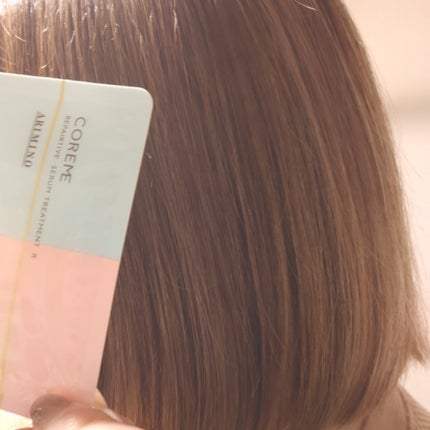 キンギョ姫 on LIPS 「COREMEコアミーサロンケアリペアティブセラムトリートメント..」(6枚目)