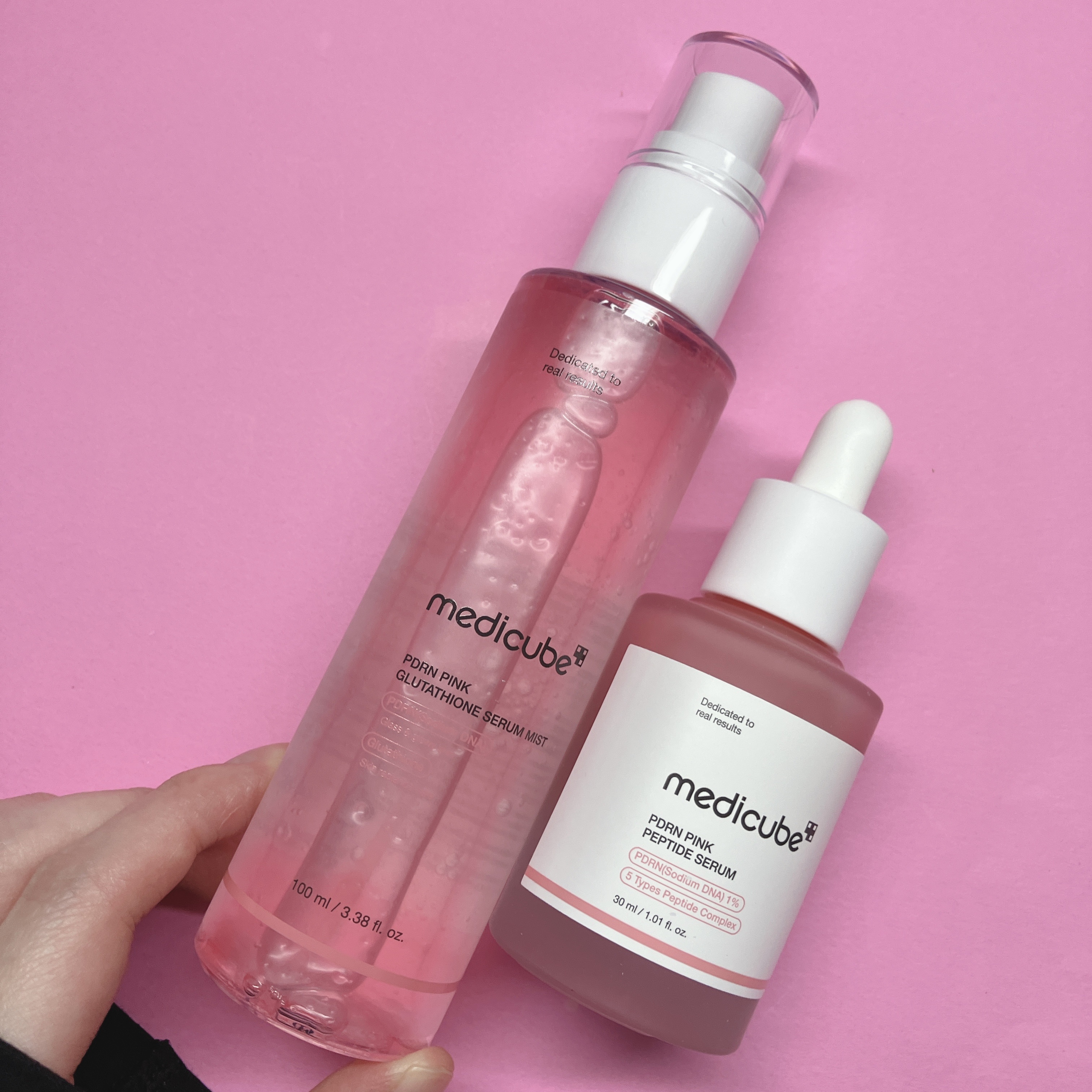 PDRNピンクセラムミスト/MEDICUBE/美容液を使ったクチコミ（1枚目）