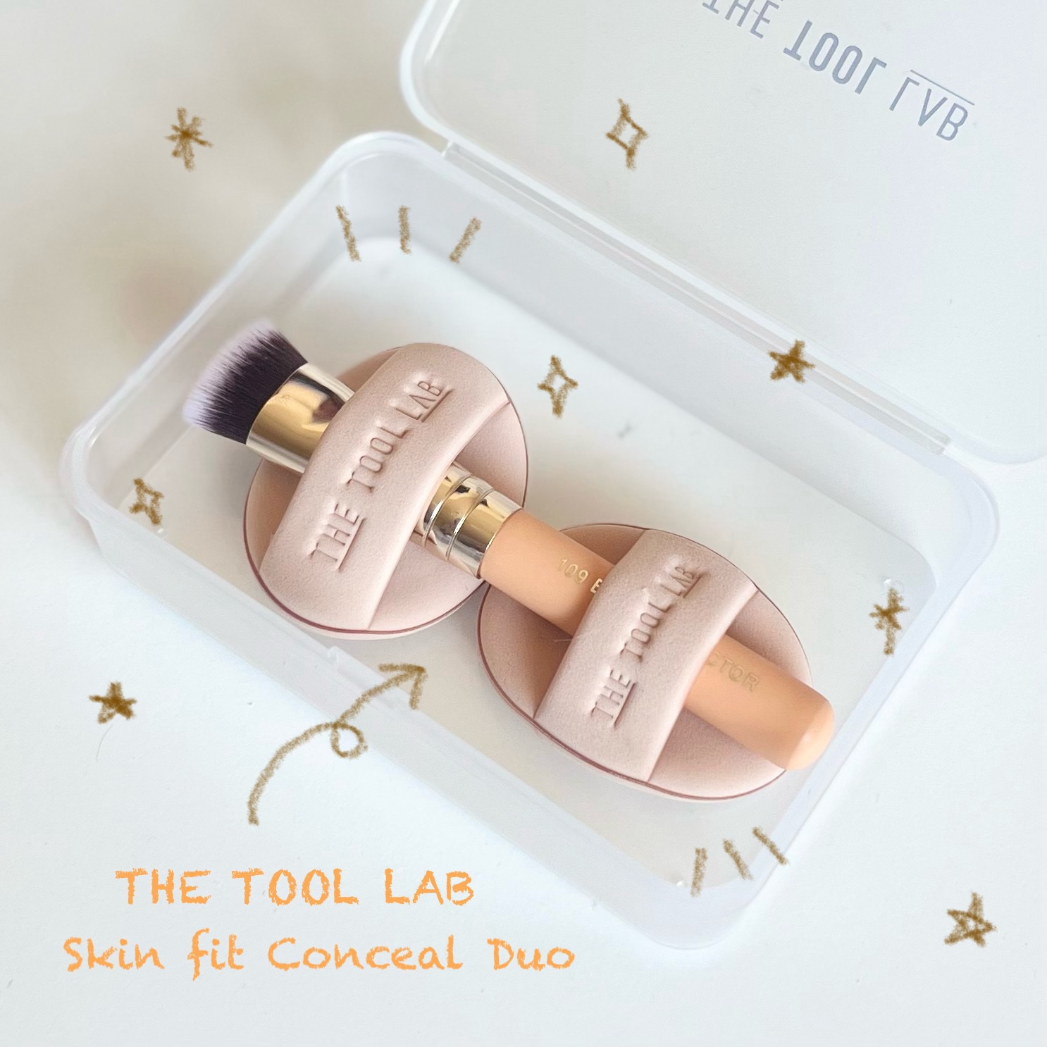 THE TOOL LAB 超密着コンシールデュオ/THE TOOL LAB/その他キットセットを使ったクチコミ（1枚目）