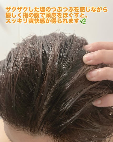 ローズマリー&オレンジ スカルプスクラブ/AROMATICA/ヘッドスクラブを使ったクチコミ(5枚目)