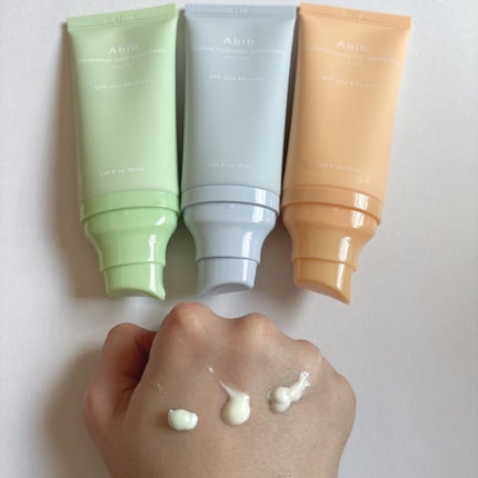 水分草ヒアルロンサンクリームウォータリーチューブ/Abib /日焼け止めクリームを使ったクチコミ(2枚目)