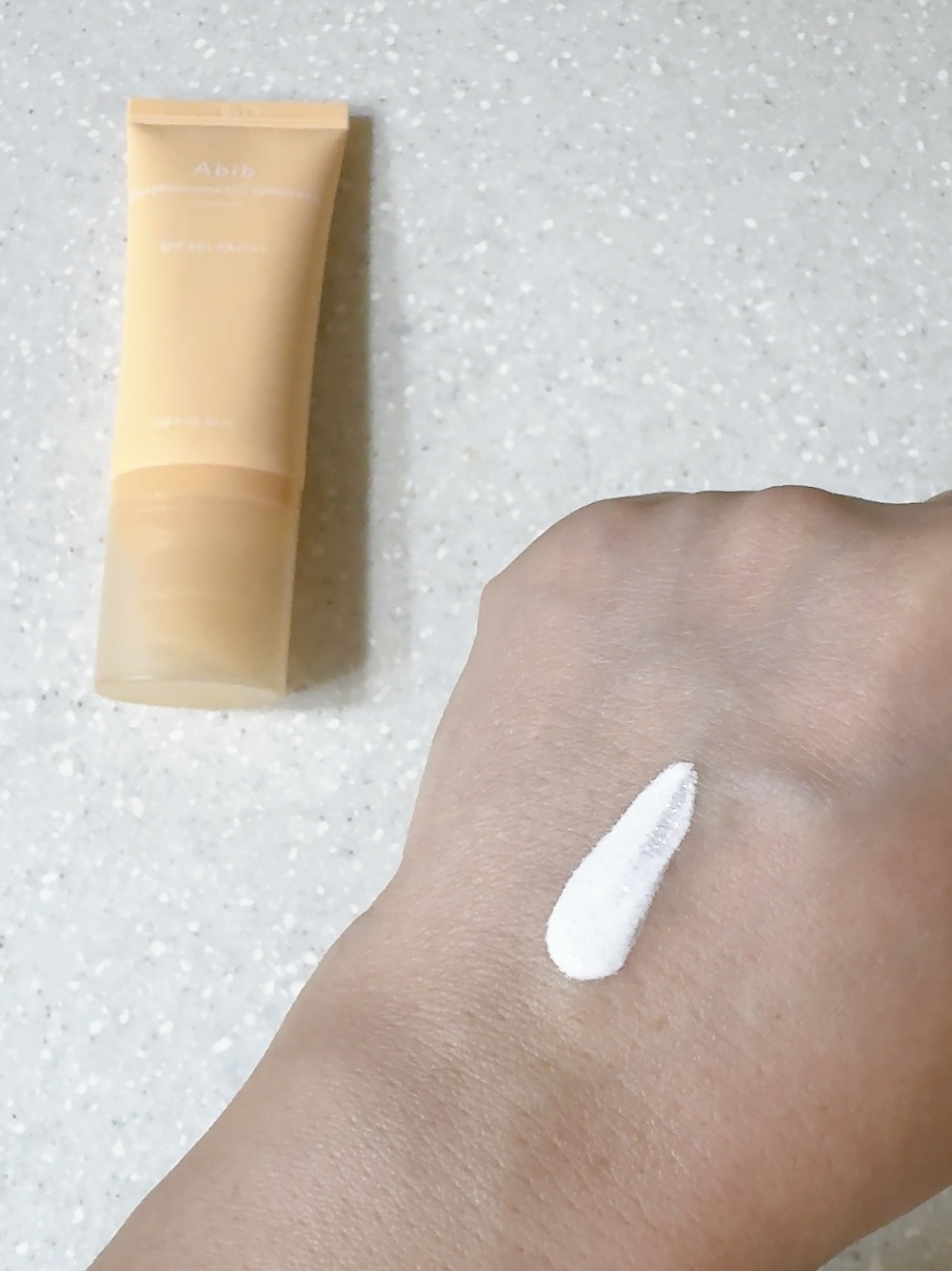 グルタチオンソームCCサンクリームトーニングチューブ/Abib /CCクリームを使ったクチコミ（2枚目）