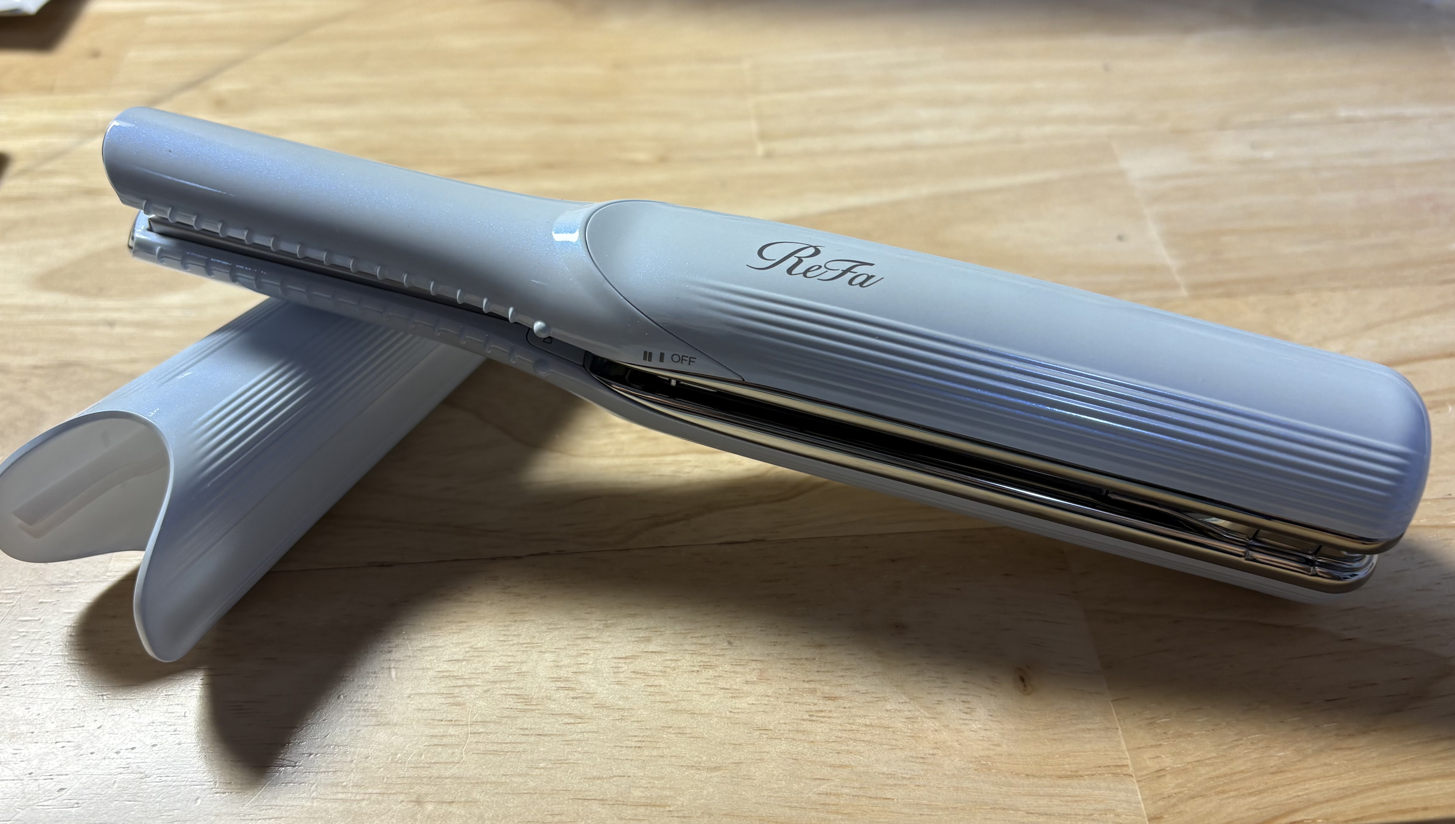 リファフィンガーアイロン ST ホワイト/ReFa/ストレートアイロンを使ったクチコミ（1枚目）