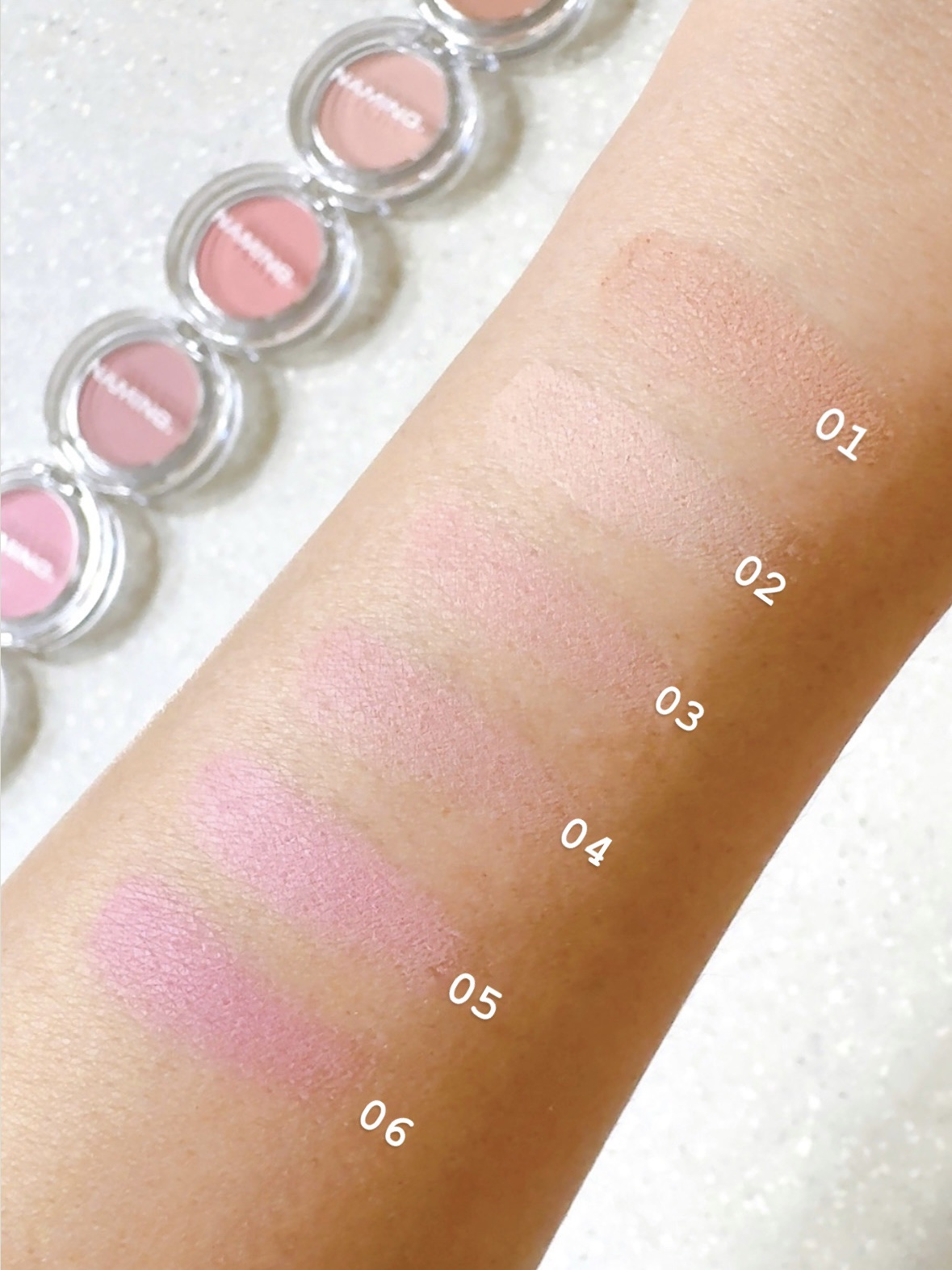 ネーミング フラッフィーパウダーブラッシュ/NAMING./パウダーチークを使ったクチコミ（3枚目）