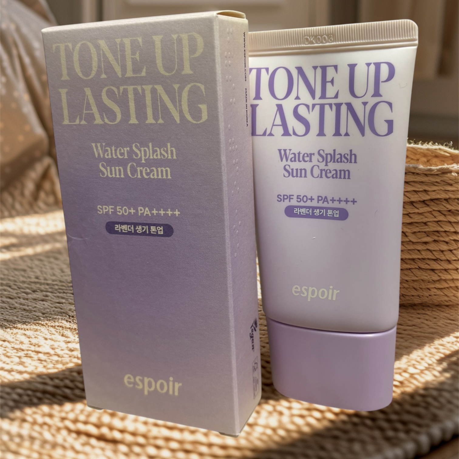 ウォータースプラッシュサンクリーム トーンアップラスティング/espoir/日焼け止めクリームを使ったクチコミ（1枚目）