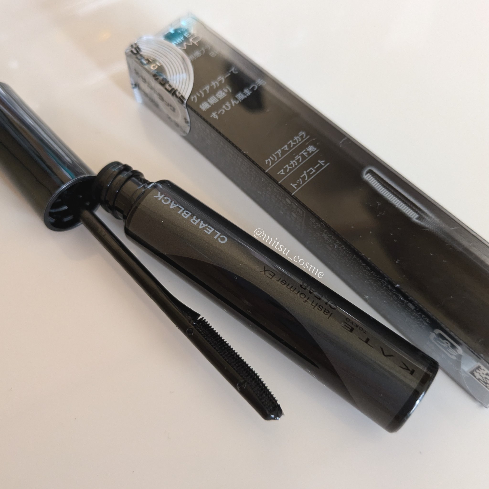 ラッシュフォーマーEX(クリア)/KATE/マスカラを使ったクチコミ（2枚目）