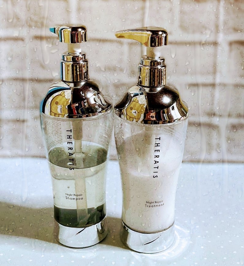 ナイトリペア シャンプー/ヘアトリートメント/THERATIS/シャンプー・コンディショナーを使ったクチコミ(1枚目)