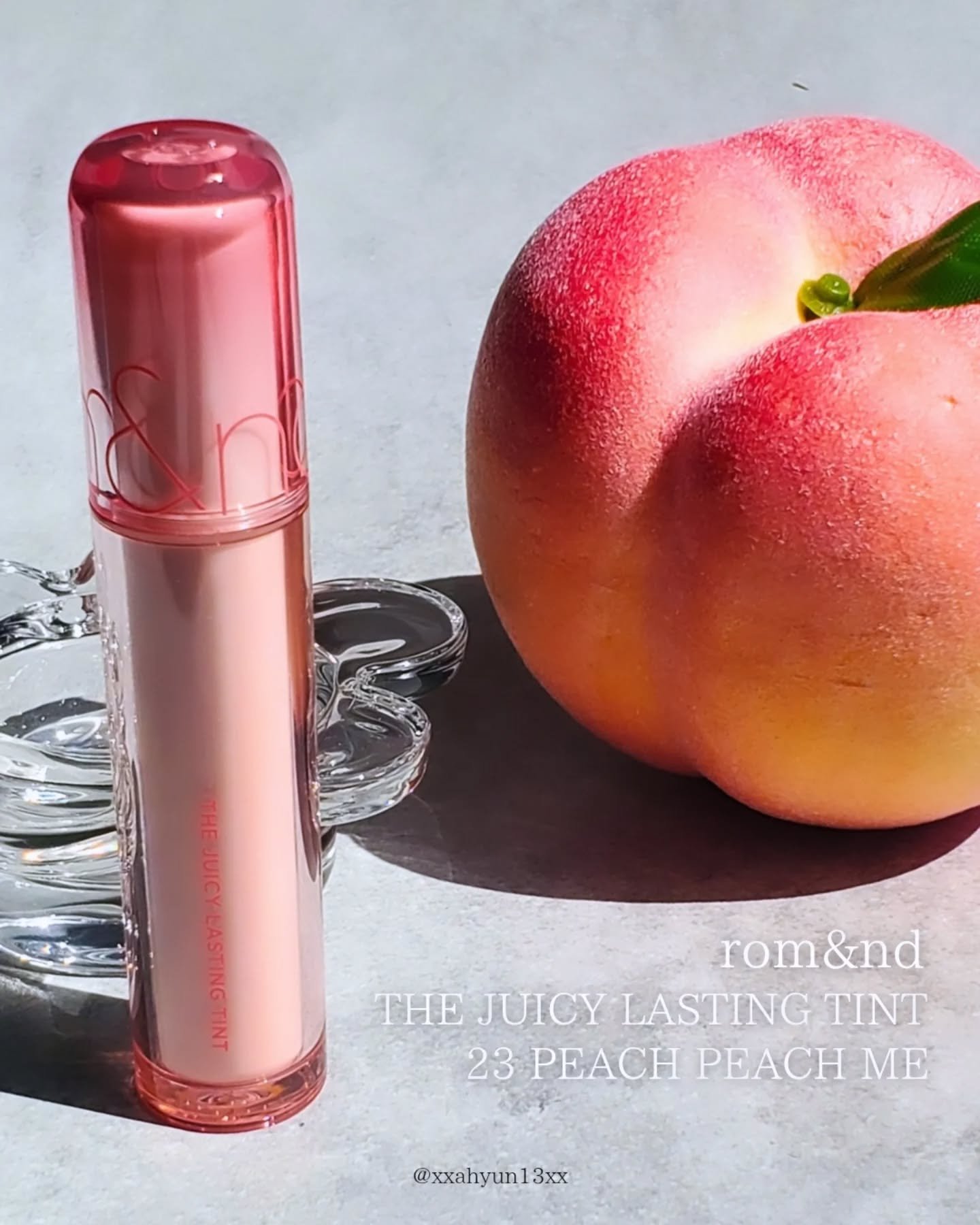 ザ ジューシーラスティングティント/rom&nd/リップティントを使ったクチコミ（1枚目）