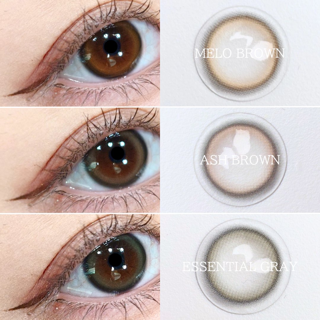 eyeis 1day メロブラウン/URIA i-DOL/ワンデー（１DAY）カラコンを使ったクチコミ（3枚目）