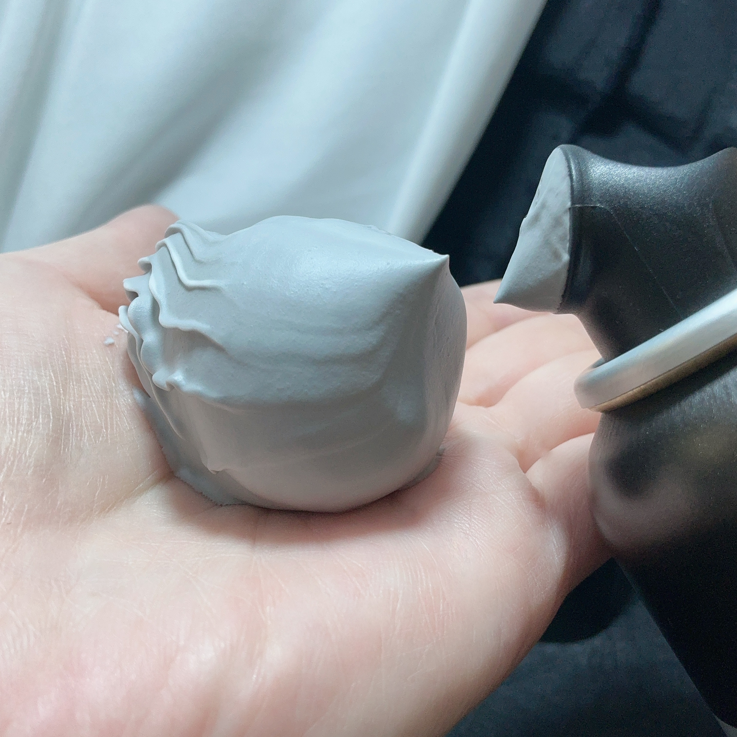 ディズム クリーミーフォームウォッシュ ブラック/DISM/泡洗顔を使ったクチコミ（3枚目）