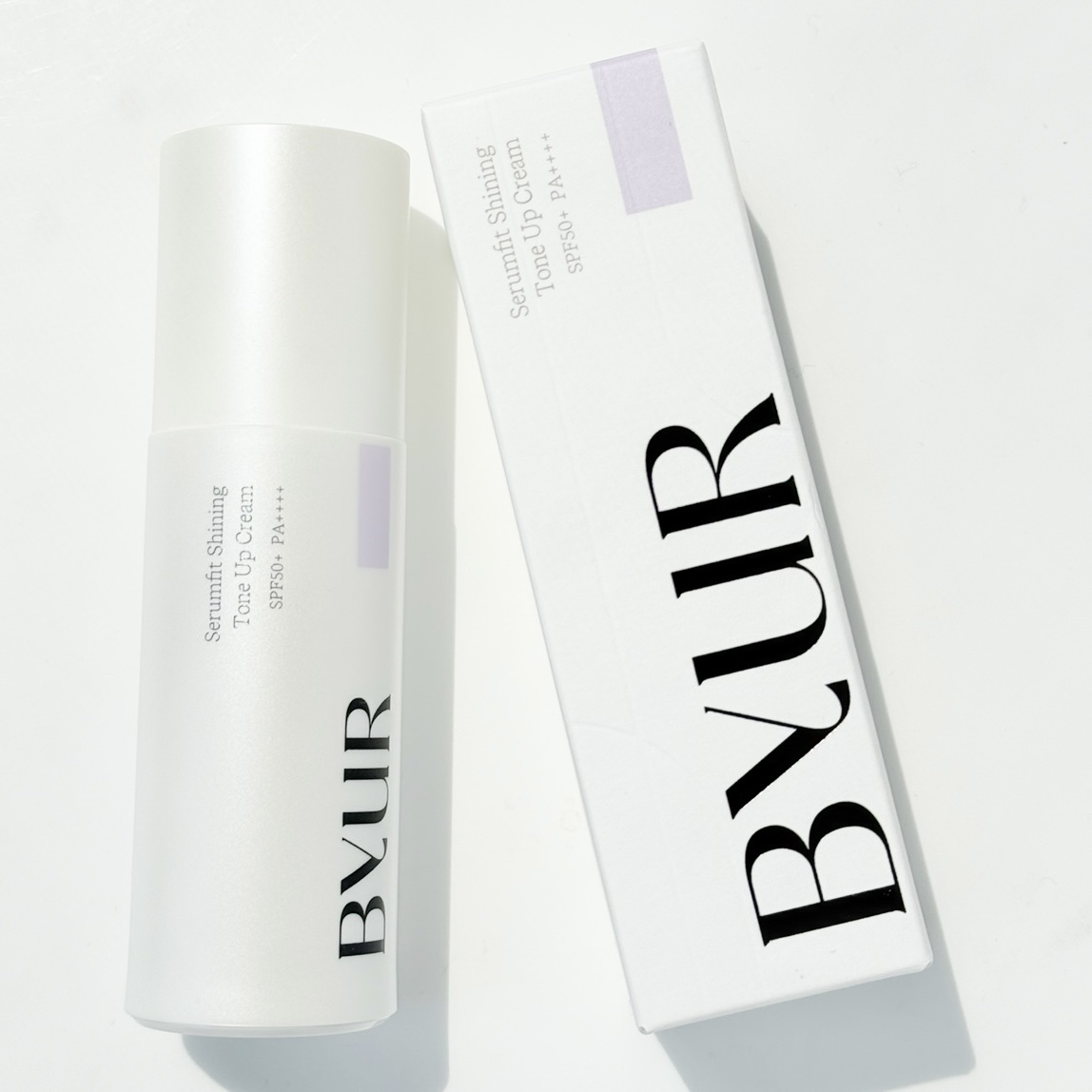 セラムフィット シャイニング トーンアップクリーム V1/ByUR/化粧下地を使ったクチコミ（2枚目）