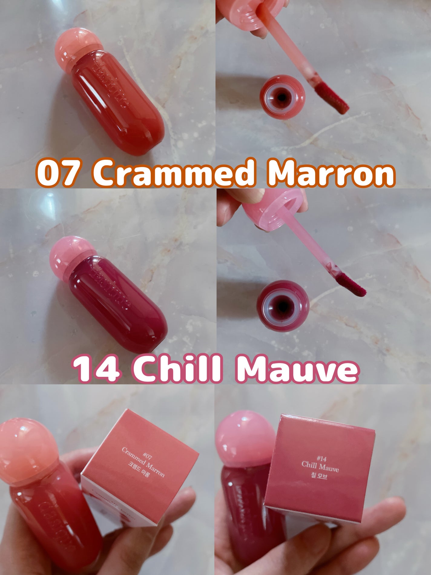 ジューシーデューイグロウティント/dasique/リップティントを使ったクチコミ(2枚目)