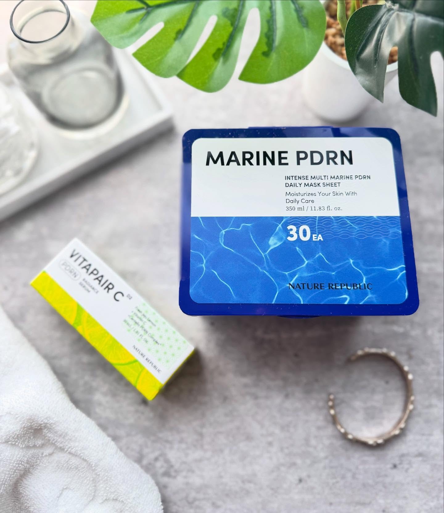 マリンPDRNデイリーシートマスク/ネイチャーリパブリック/シートマスク・パックを使ったクチコミ（1枚目）