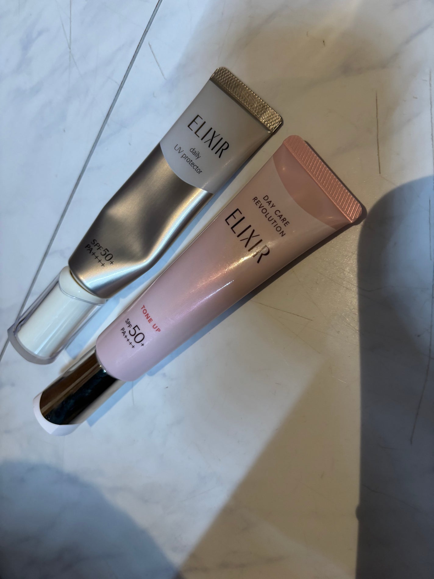 エリクシール デーケアレボリューション トーンアップ SP+ aa/エリクシール/化粧下地を使ったクチコミ(1枚目)