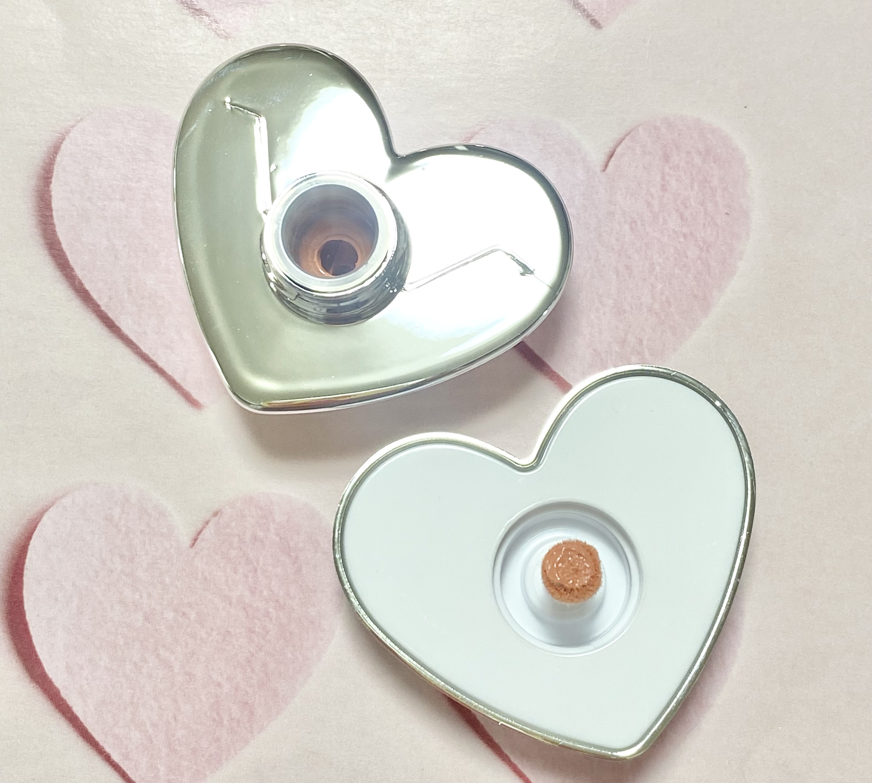 シルバーパース ムースクリーム リップ＆チーク 06 フリップピーチ/oiad/ジェル・クリームチークを使ったクチコミ（2枚目）